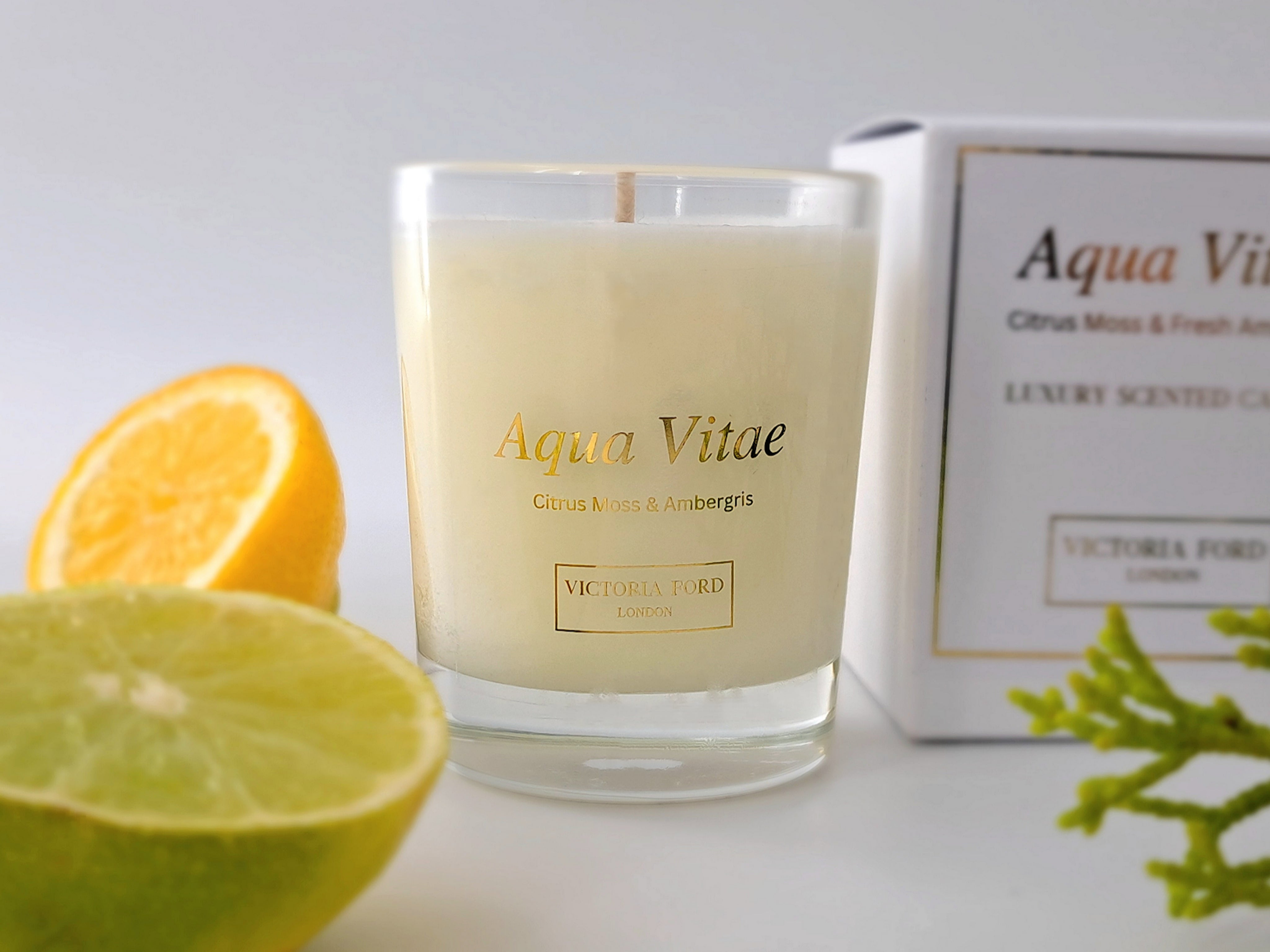 Aqua Vitae Luxury Scented Votive Candle