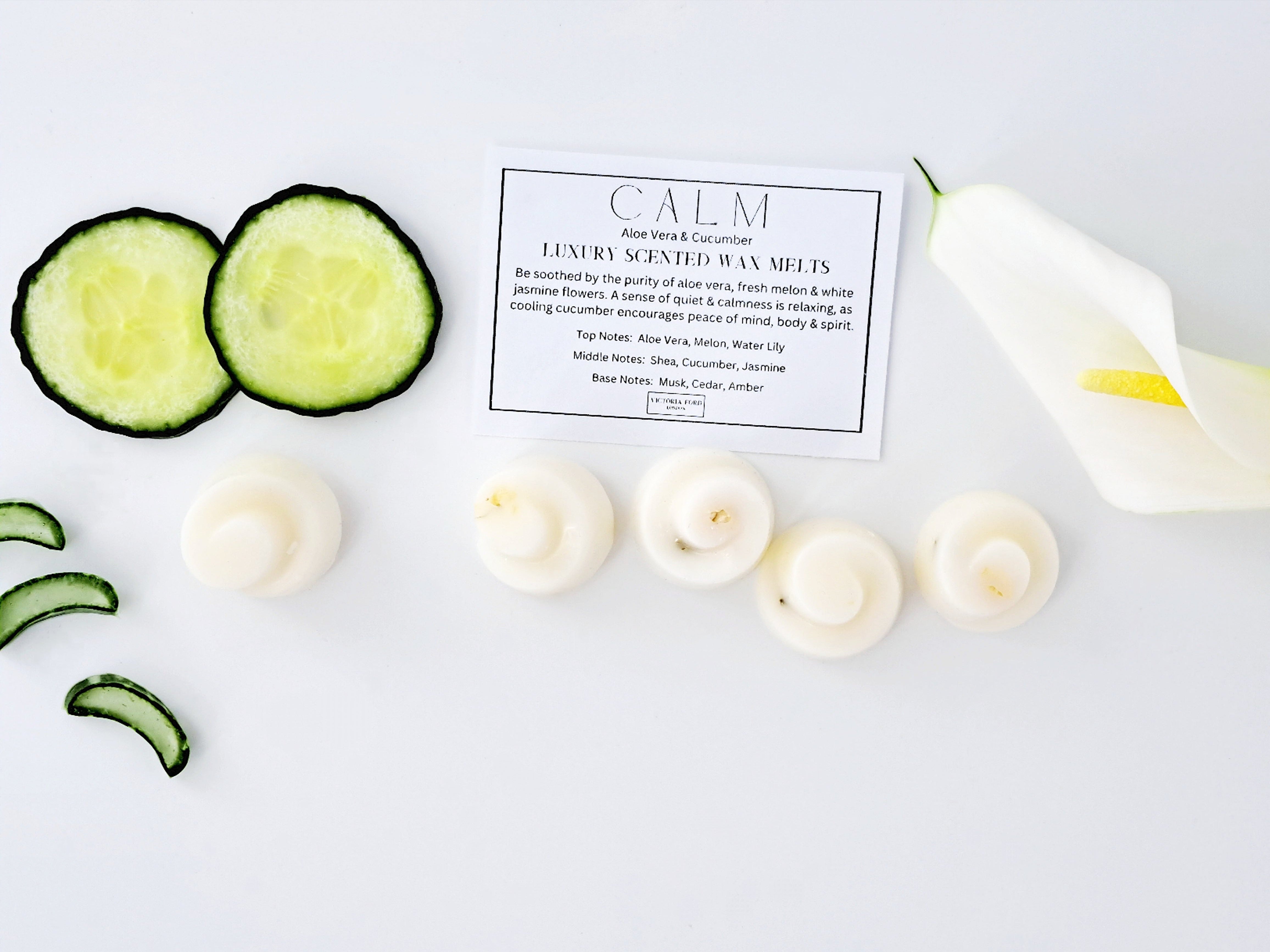 Calm Luxury Scented Wax Melts x5