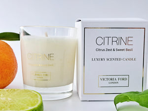 Citrine Luxury Scented Votive Candle