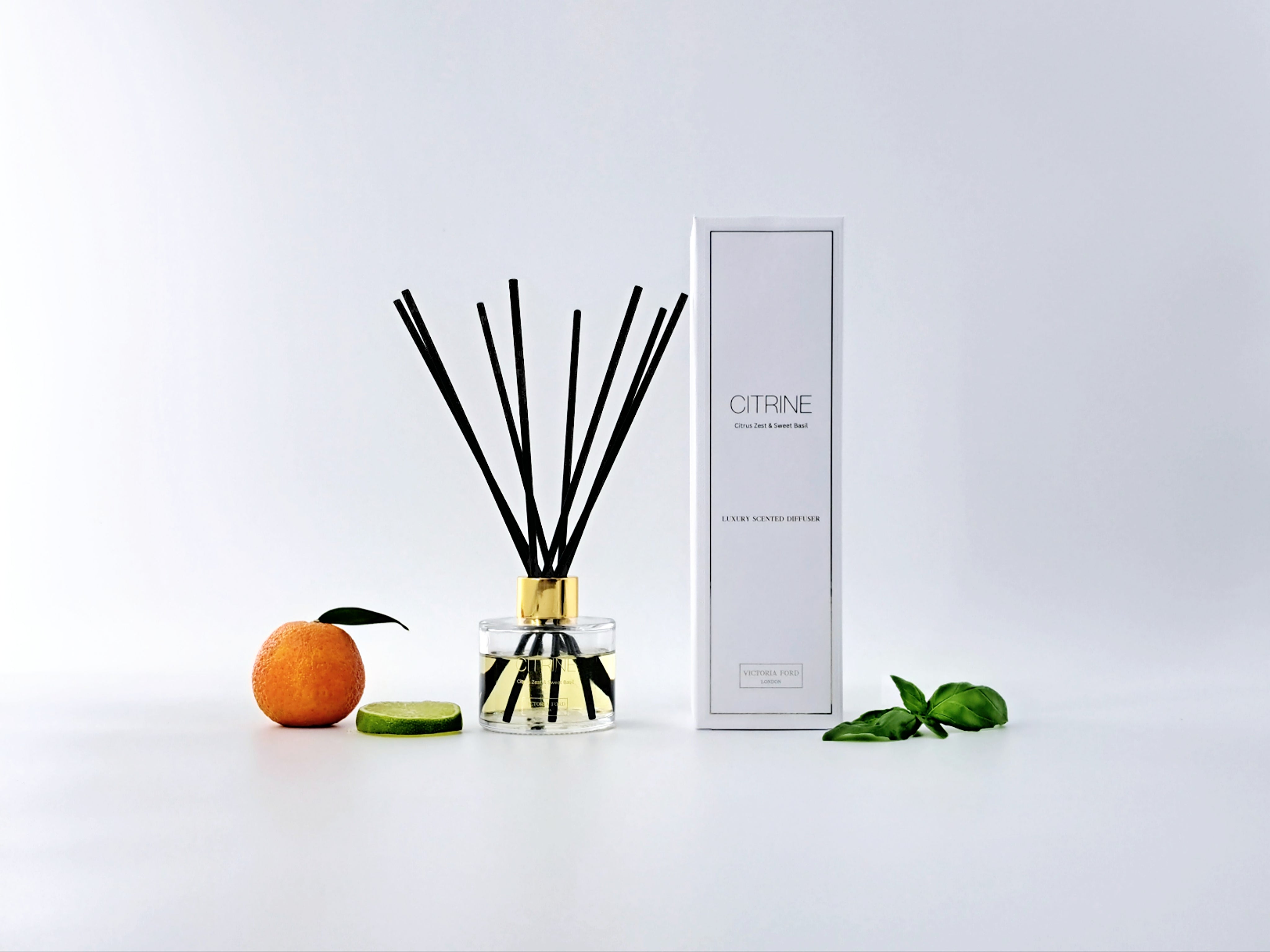 Citrine Luxury Scented Reed Diffuser