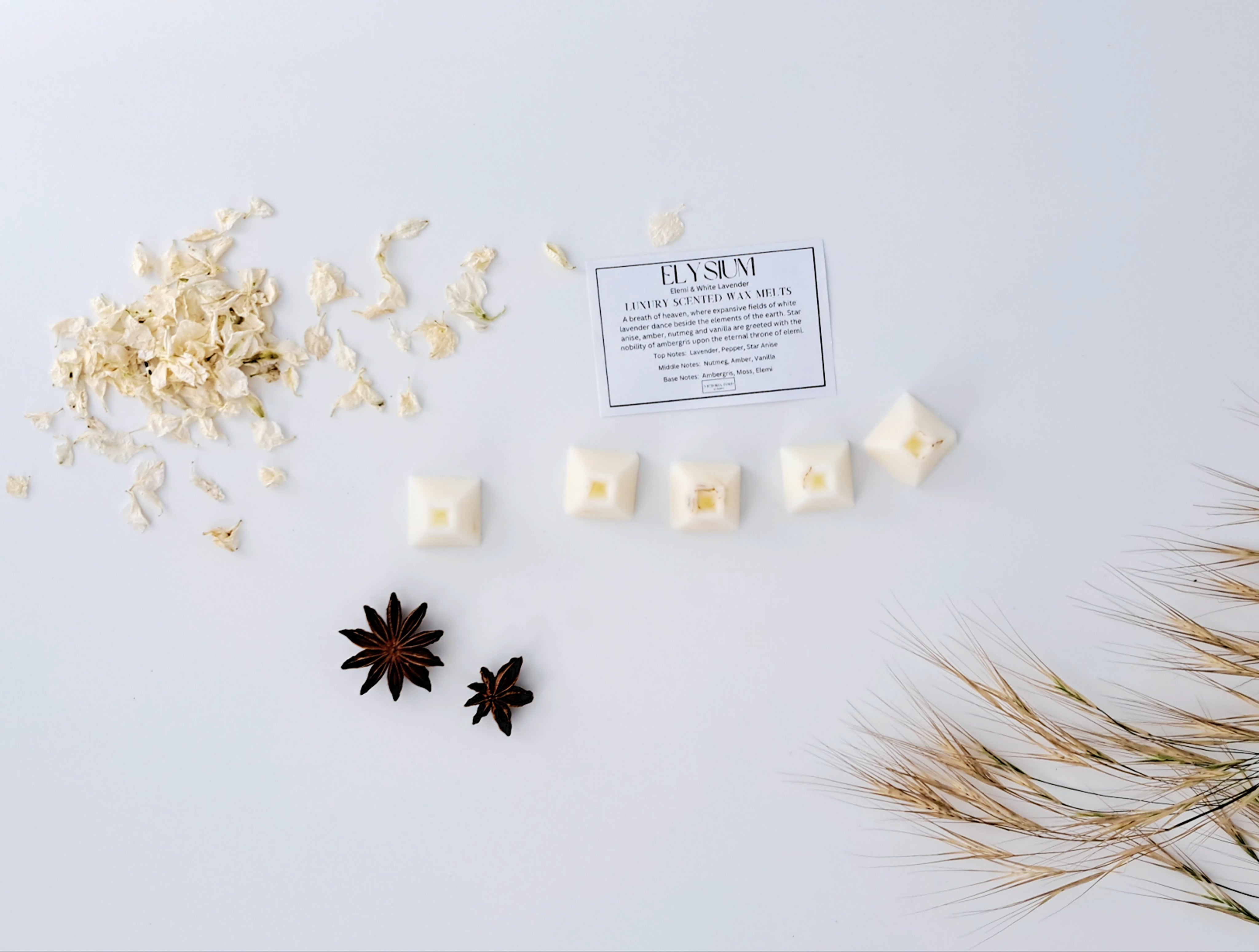 Elysium Luxury Scented Wax Melts x5