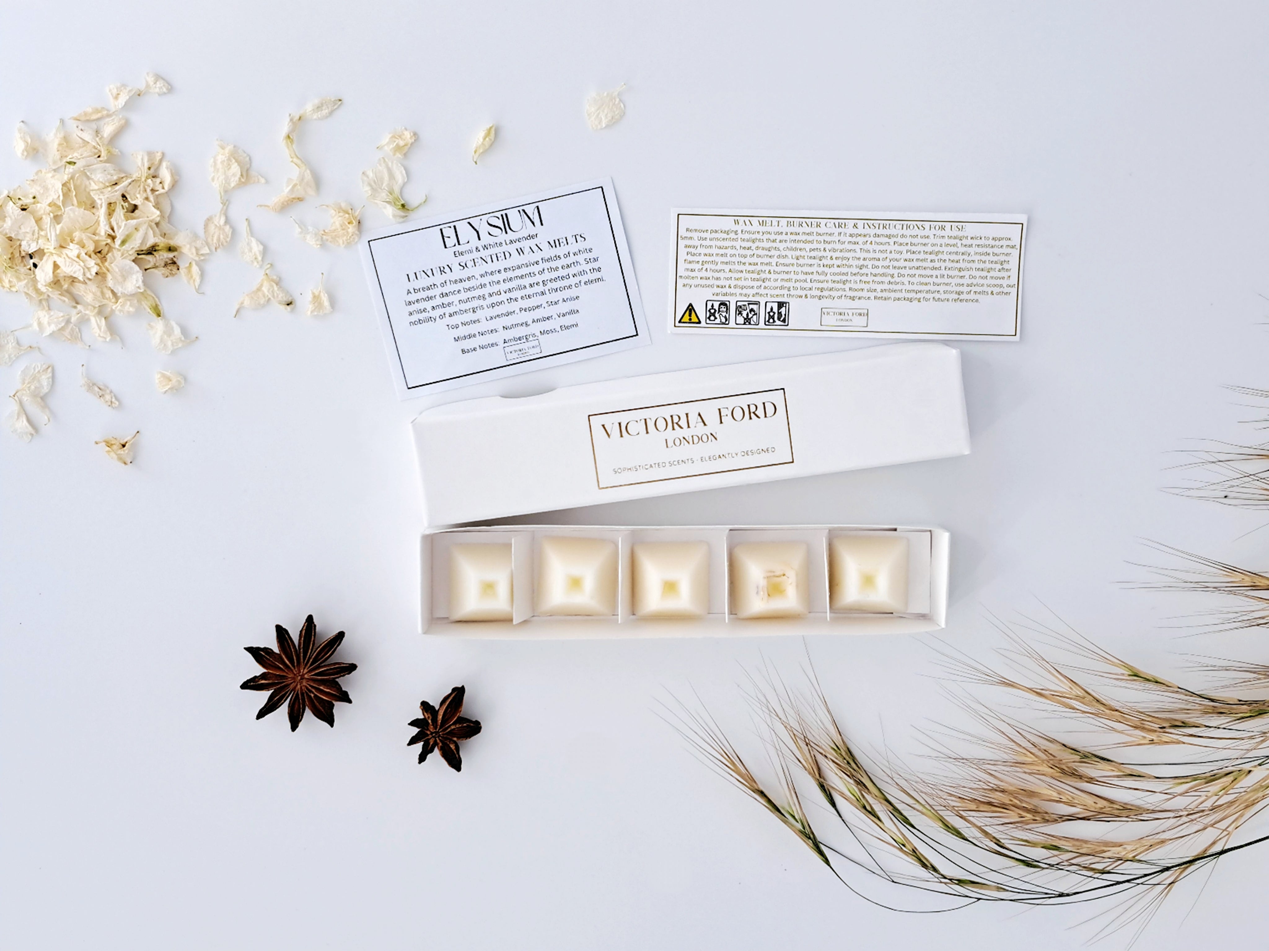 Elysium Luxury Scented Wax Melts x5