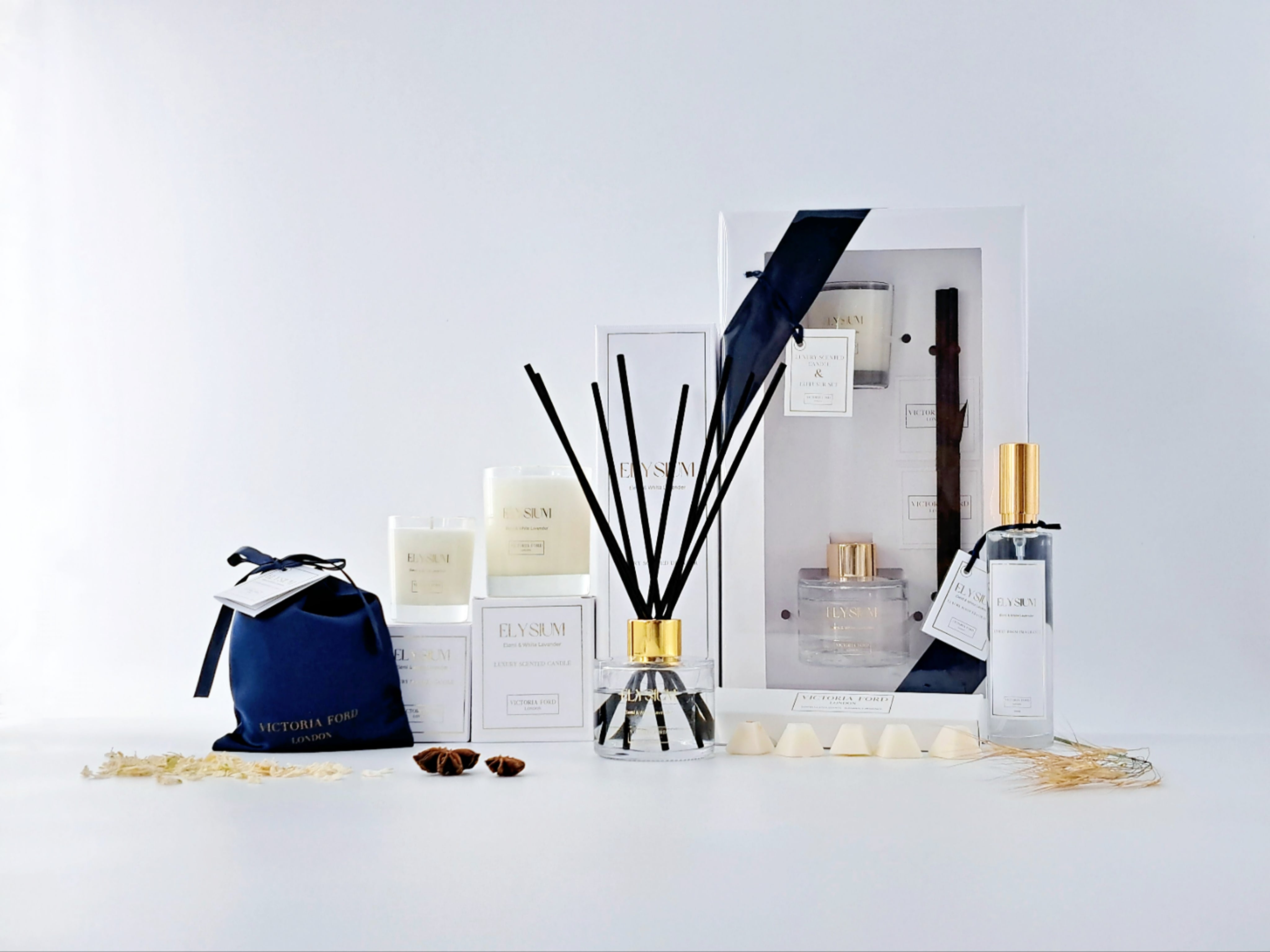 Elysium Luxury Room Diffuser & Candle Set