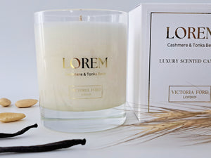 Lorem Luxury Scented Medium Candle