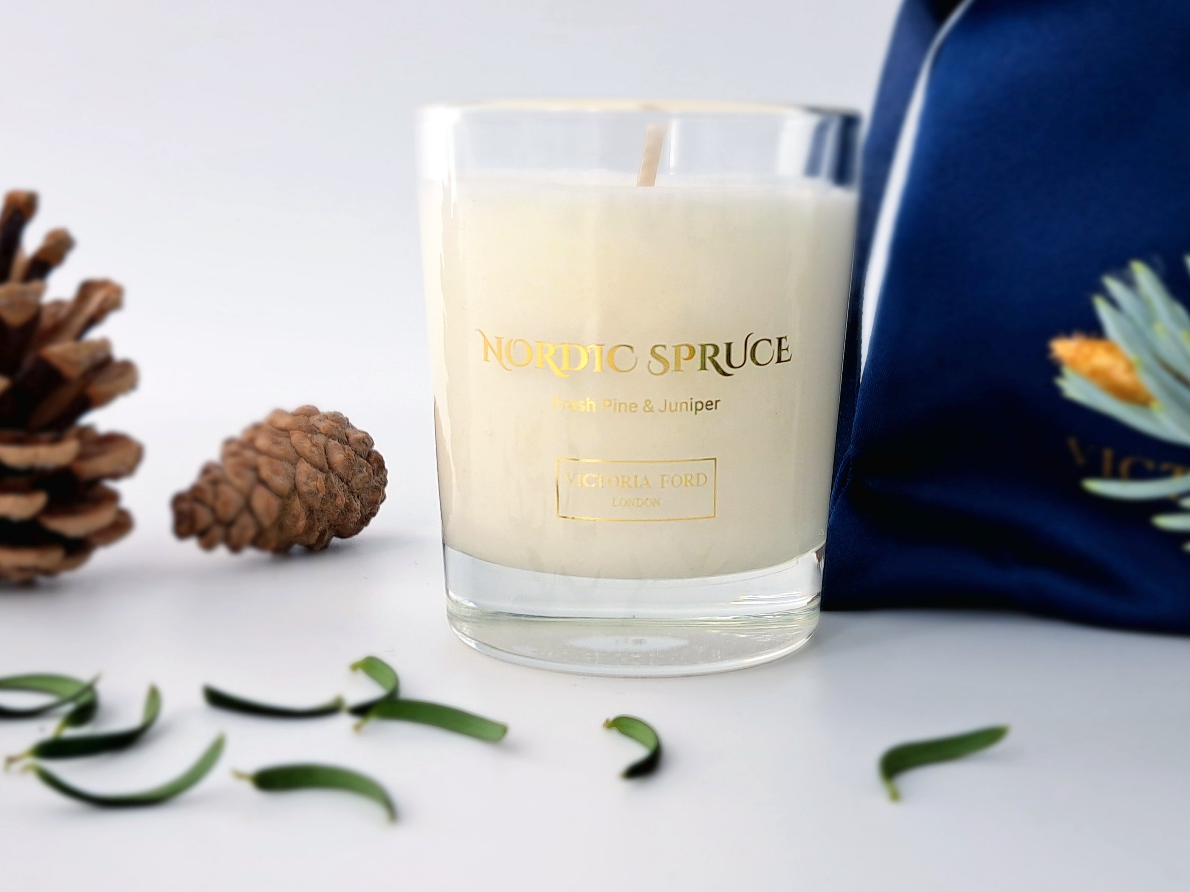 Nordic Spruce Luxury Scented Votive Candle