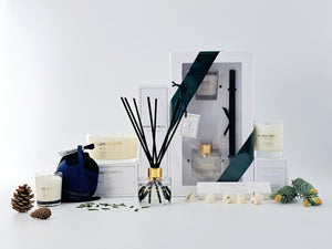 Nordic Spruce Luxury Scented Reed Diffuser & Candle Set