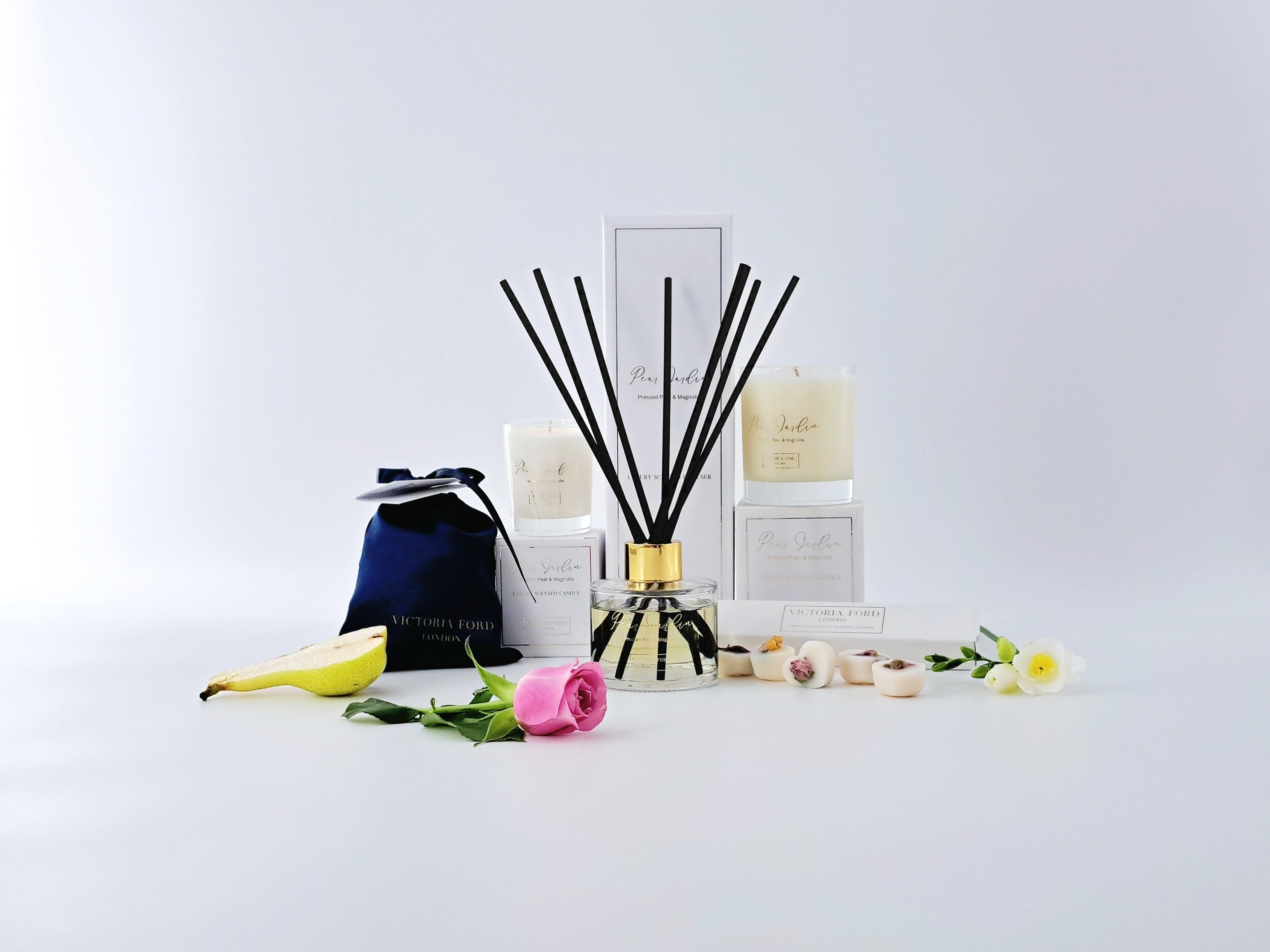 Pear Jardin Luxury Scented Reed Diffuser