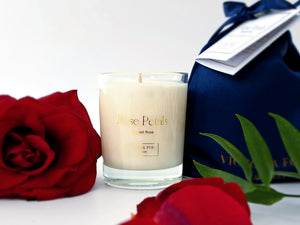 Rose Petals Luxury Scented Wax Votive Candle