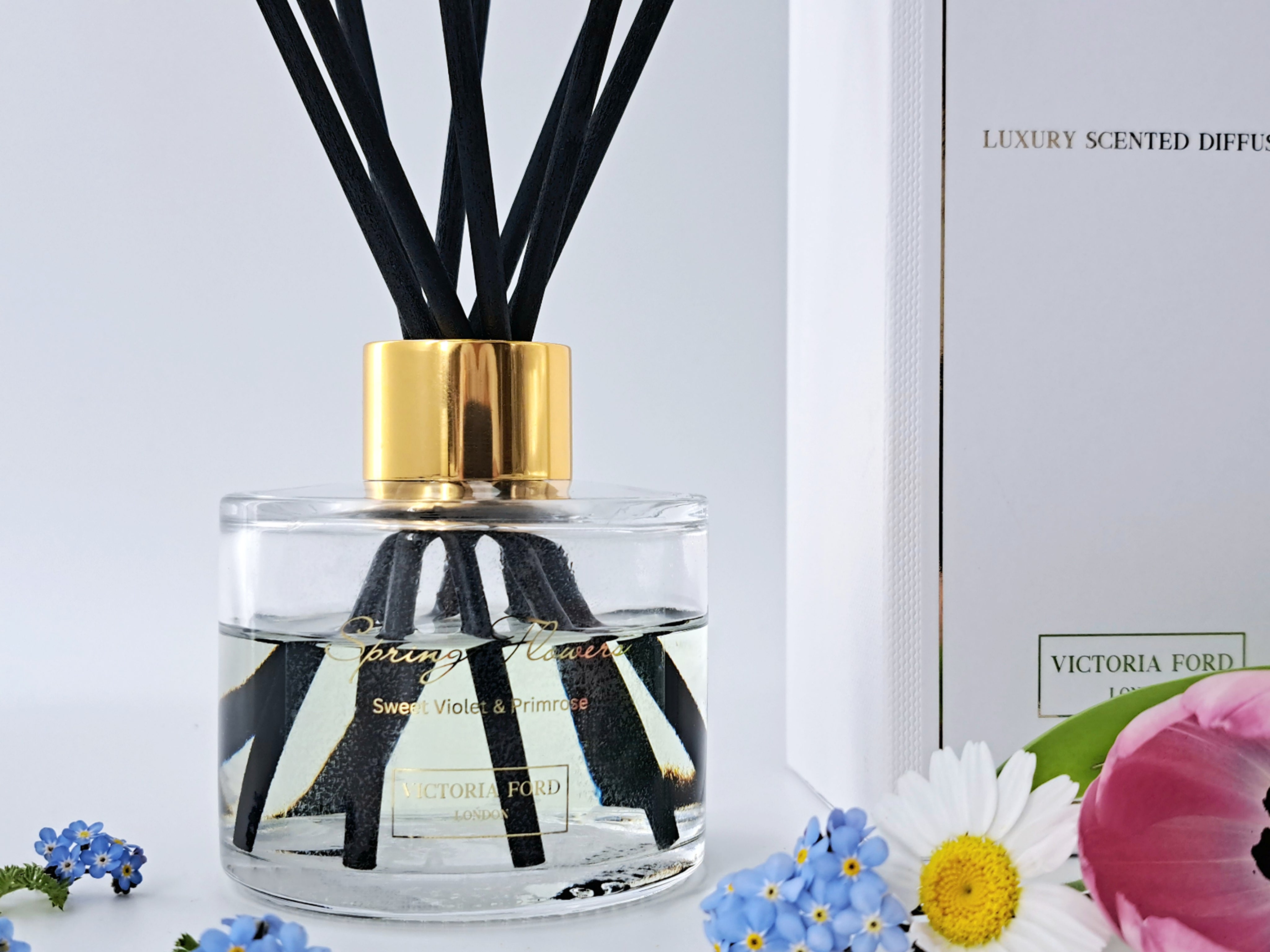 Spring Flowers Luxury Scented Reed Diffuser