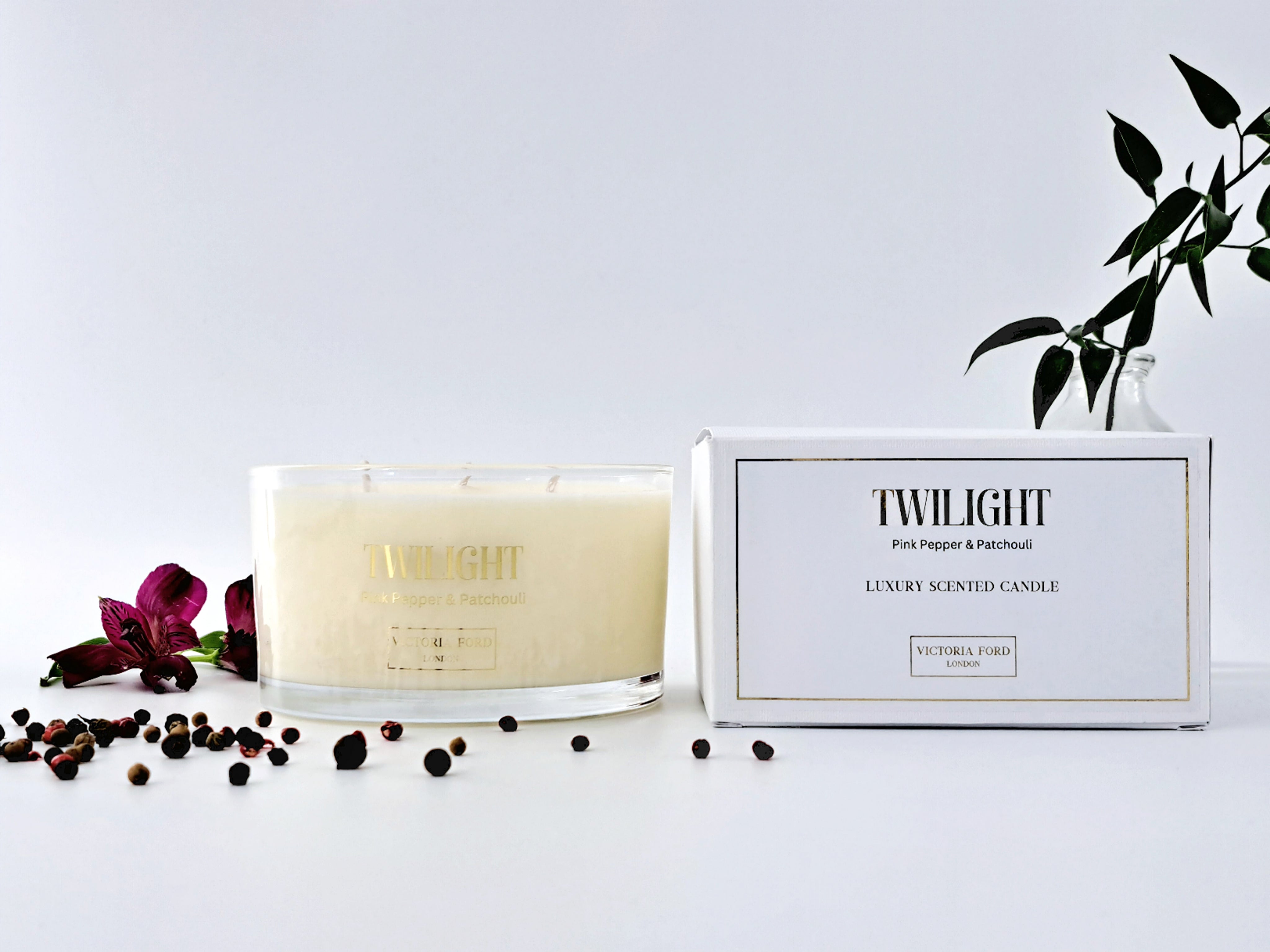 Twilight Luxury Scented Large 3 Wick Candle