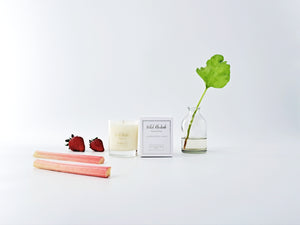 Wild Rhubarb Luxury Scented Medium Candle