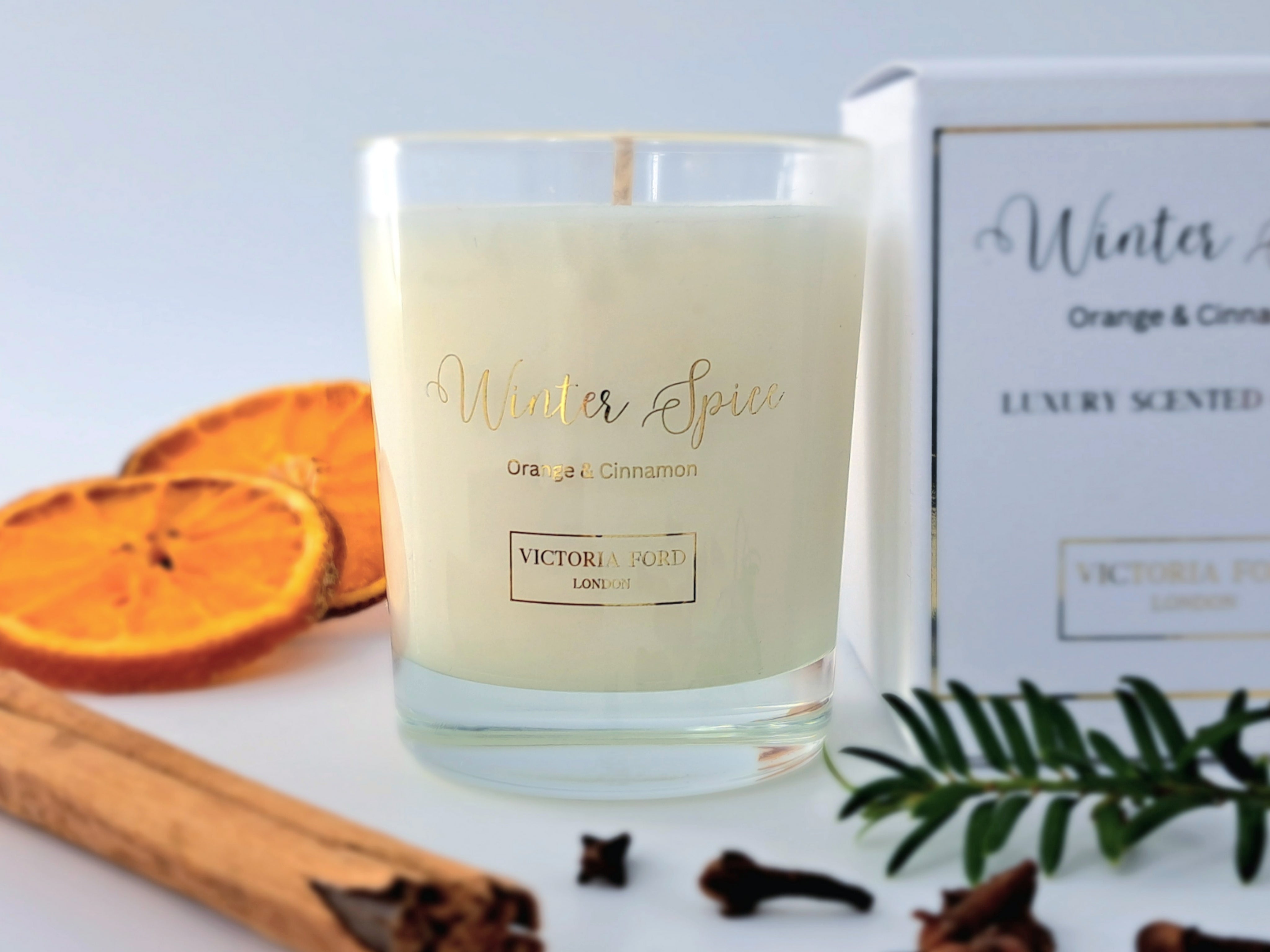 Winter Spice Luxury Scented Votive Candle