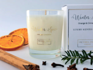 Winter Spice Luxury Scented Votive Candle