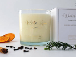 Winter Spice Luxury Scented Extra Large 3 Wick Candle