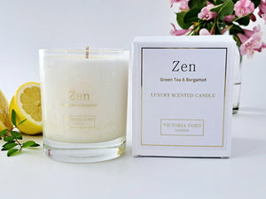 Zen Garden Luxury Scented Medium Candle